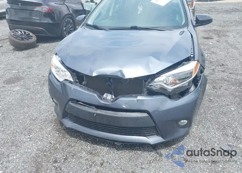 2014 Toyota Corolla Le Plus из США, поврежденный, VIN 2T1BURHE3EC138484